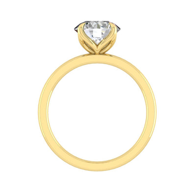 round-cut-solitaire-moissanite-engagement-ring