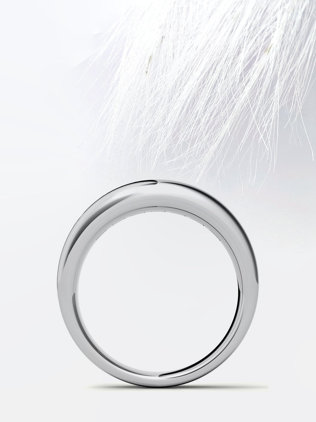 Princess Cut Seven Stone Moissanite Men's Diamond Wedding Band