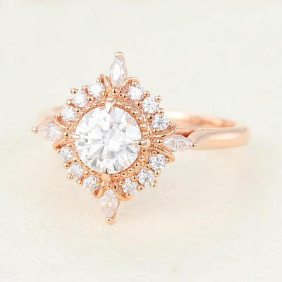 0-68-ct-round-shaped-moissanite-cluster-engagement-ring