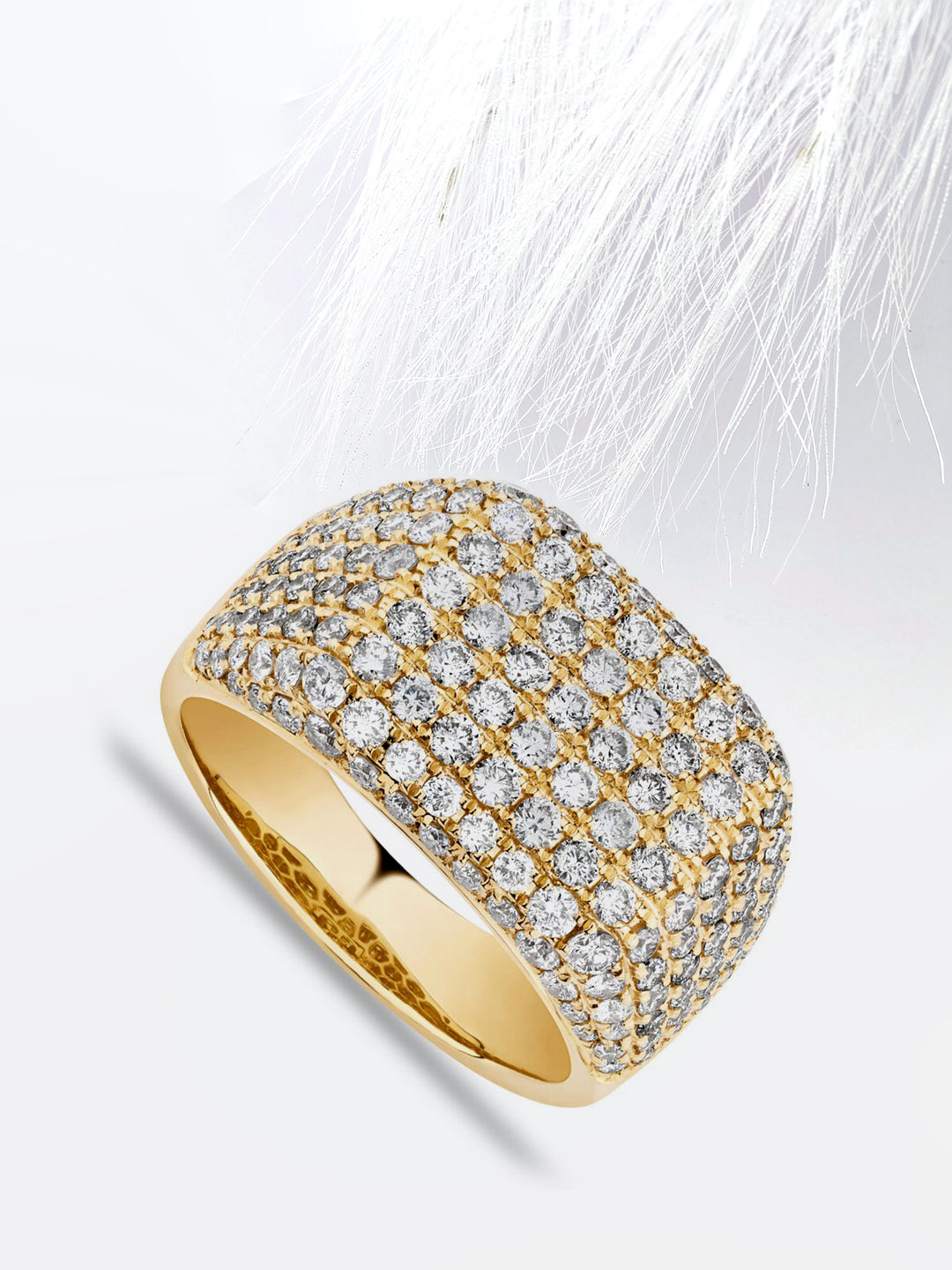 Round Cut Thick Moissanite Men's Diamond Wedding Band