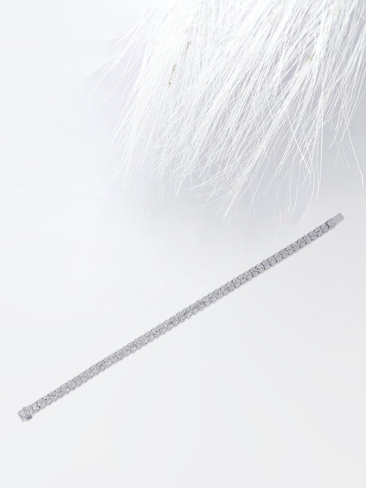 9.8ct Oval Cut Tennis Moissanite Diamond Bracelet For Women