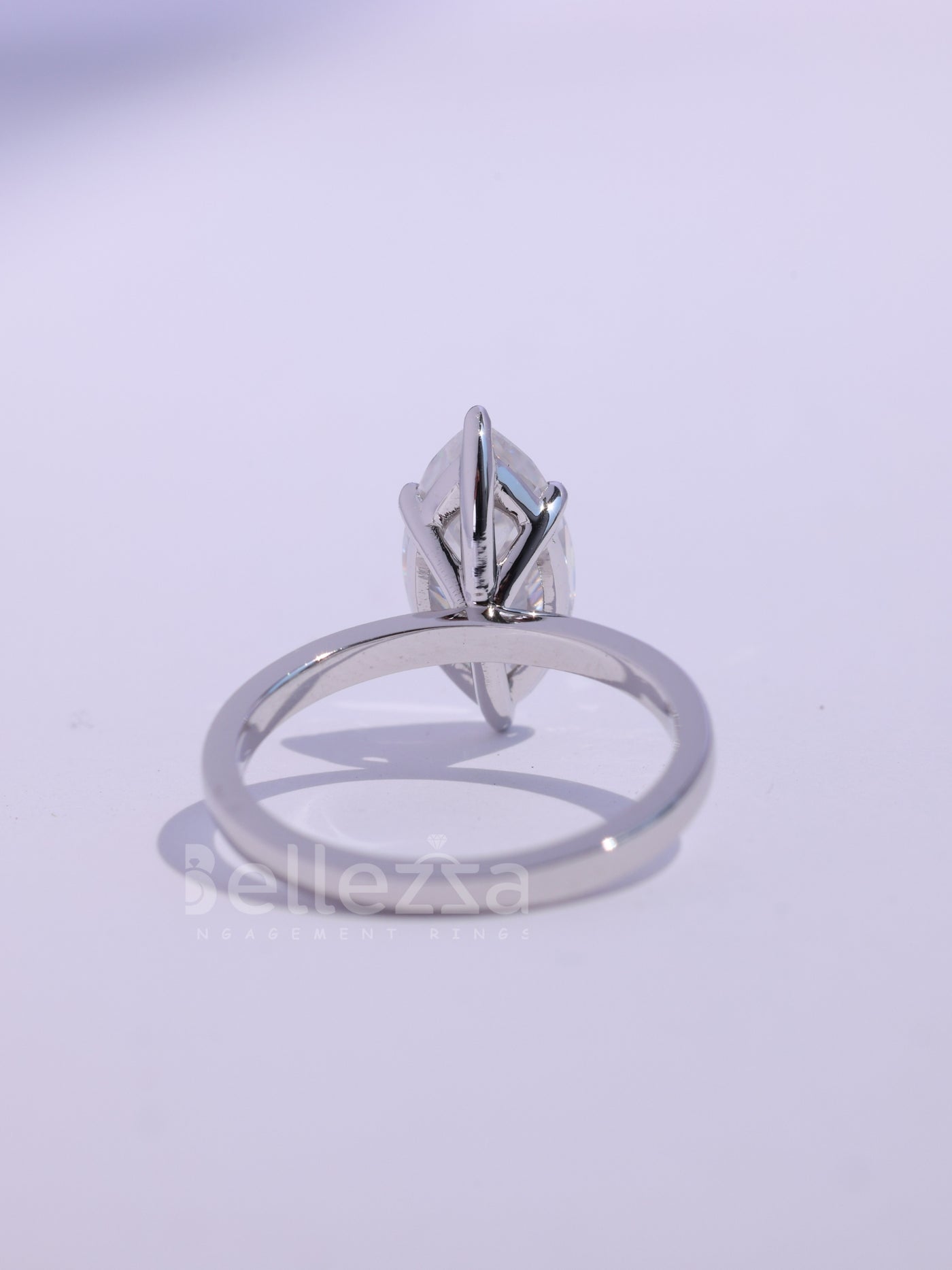 2.0CT-3.0CT Marquise Cut Classic Solitaire Engagement Ring