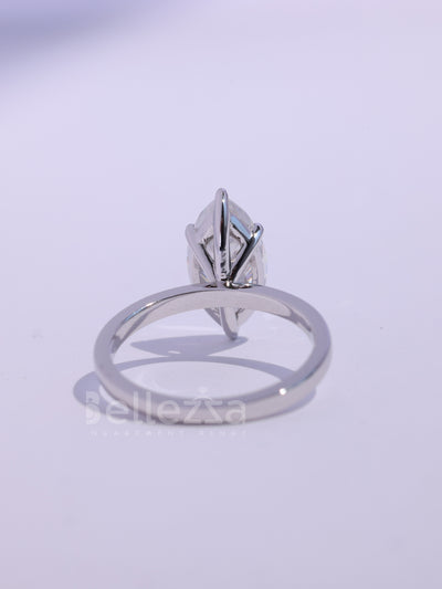 2.0CT-3.0CT Marquise Cut Classic Solitaire Engagement Ring