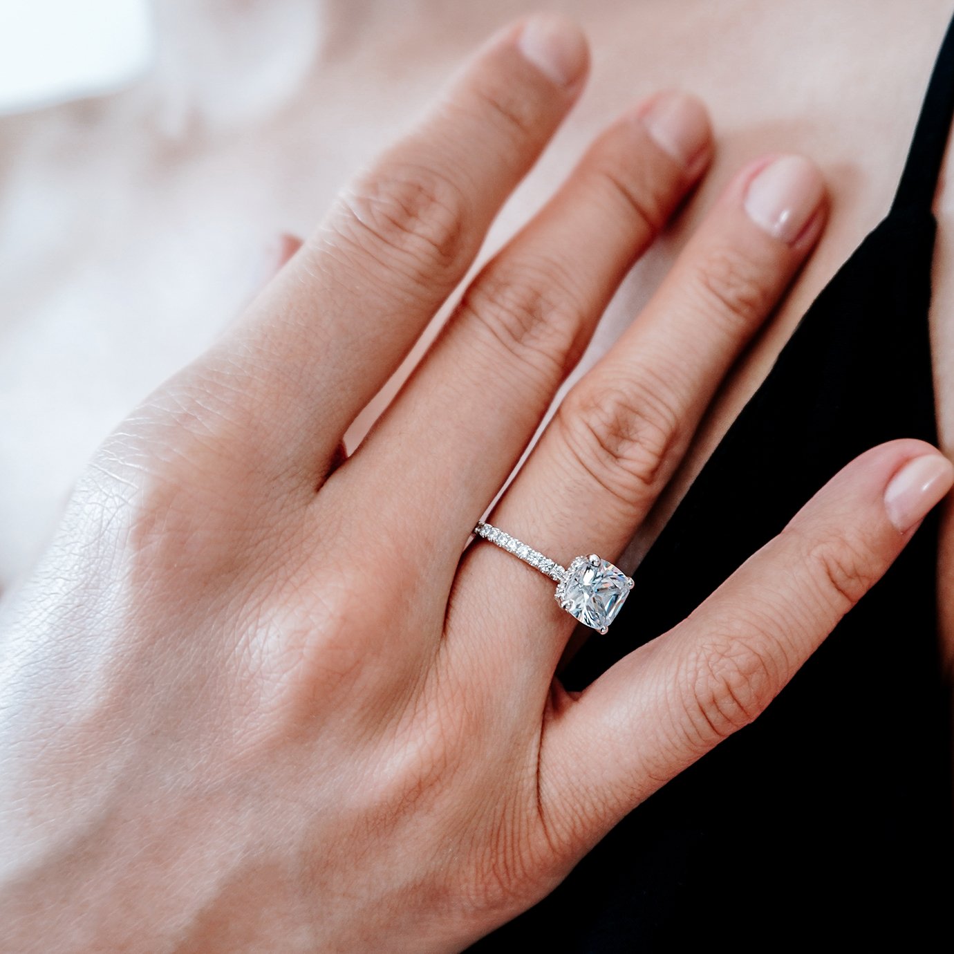 cushion-shaped-moissanite-hidden-halo-engagement-ring