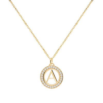 1.50TCW Round Diamond Customized Moissanite April Birthstone Necklace