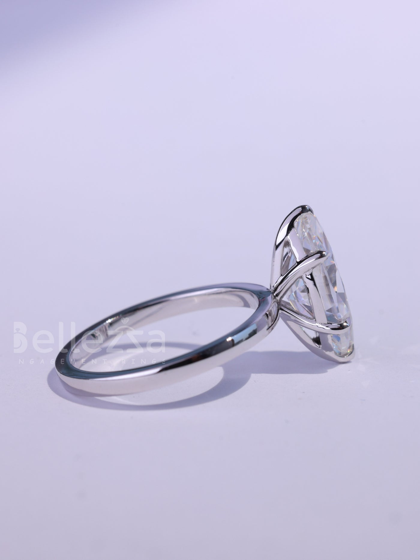 2.0CT-3.0CT Marquise Cut Classic Solitaire Engagement Ring