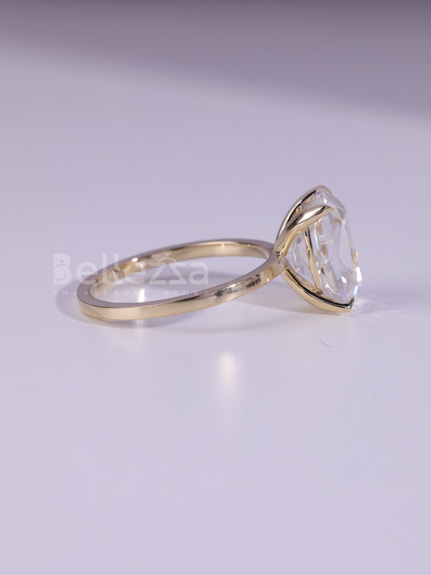 1.50CT Elongated Cushion Cut Solitaire Engagement Ring