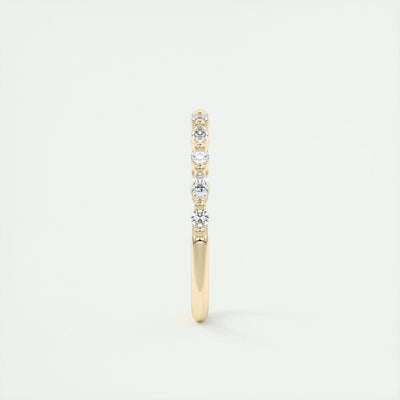 marquise-round-alternative-moissanite-wedding-band