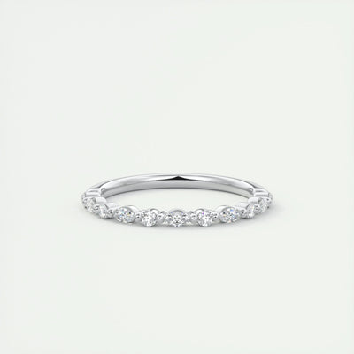 marquise-round-alternative-moissanite-wedding-band