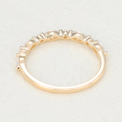 round-marquise-shaped-moissanite-alternative-stone-wedding-band