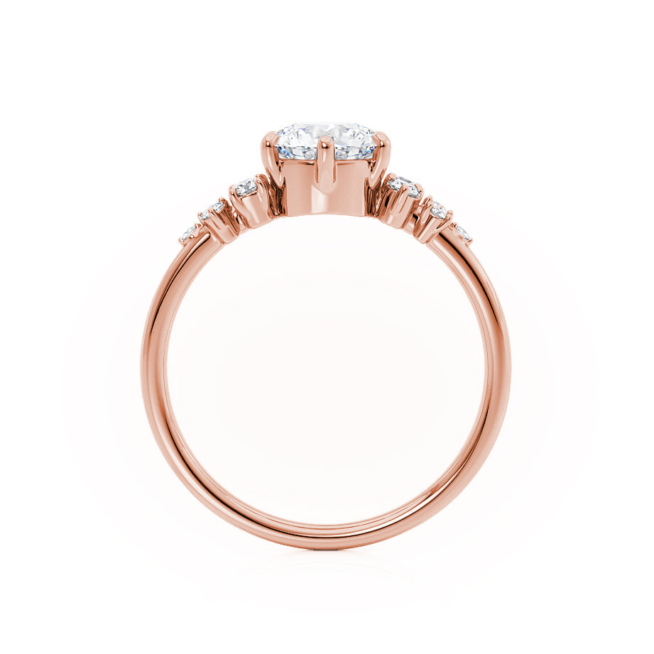 round-shaped-moissanite-cluster-style-engagement-ring