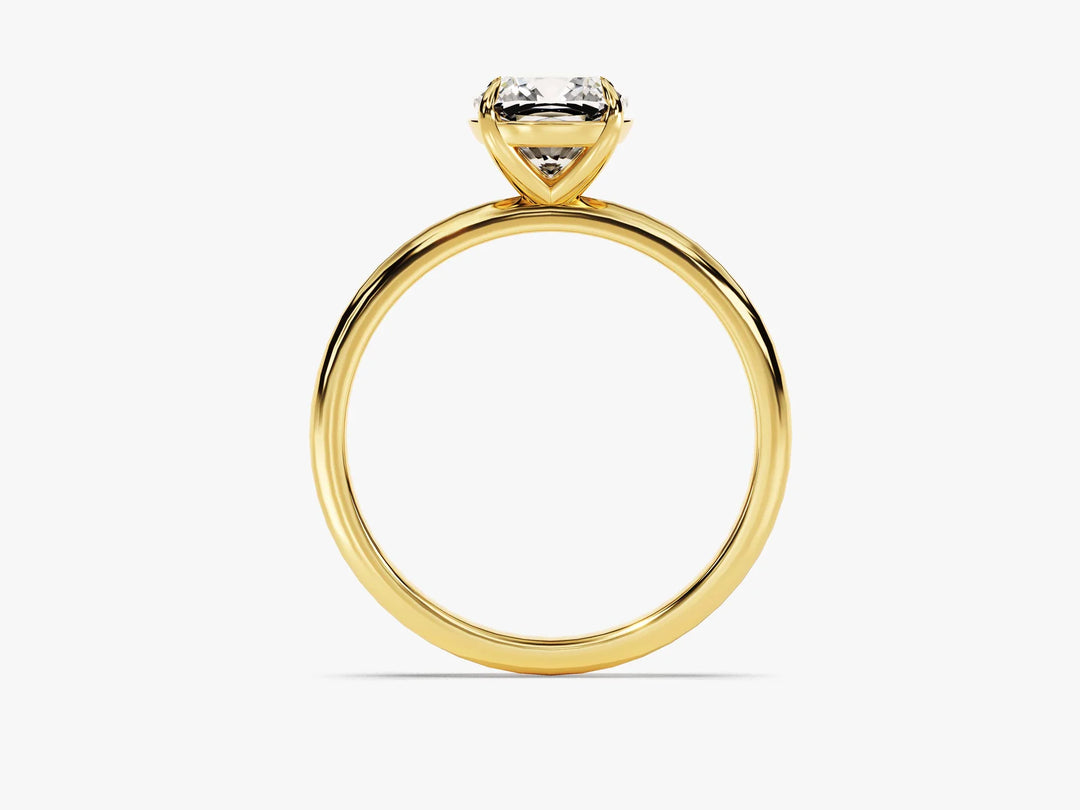 1.50CT Cushion Cut Solitaire Diamond Moissanite Engagement Ring