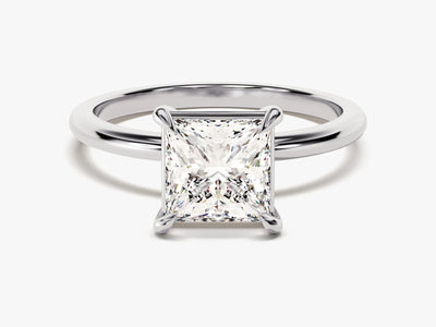 1.50CT Princess Diamond Solitaire Moissanite Engagement Ring