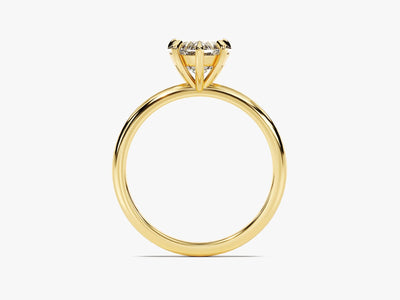 1.50CT Heart Cut Solitaire Diamond Moissanite Engagement Ring