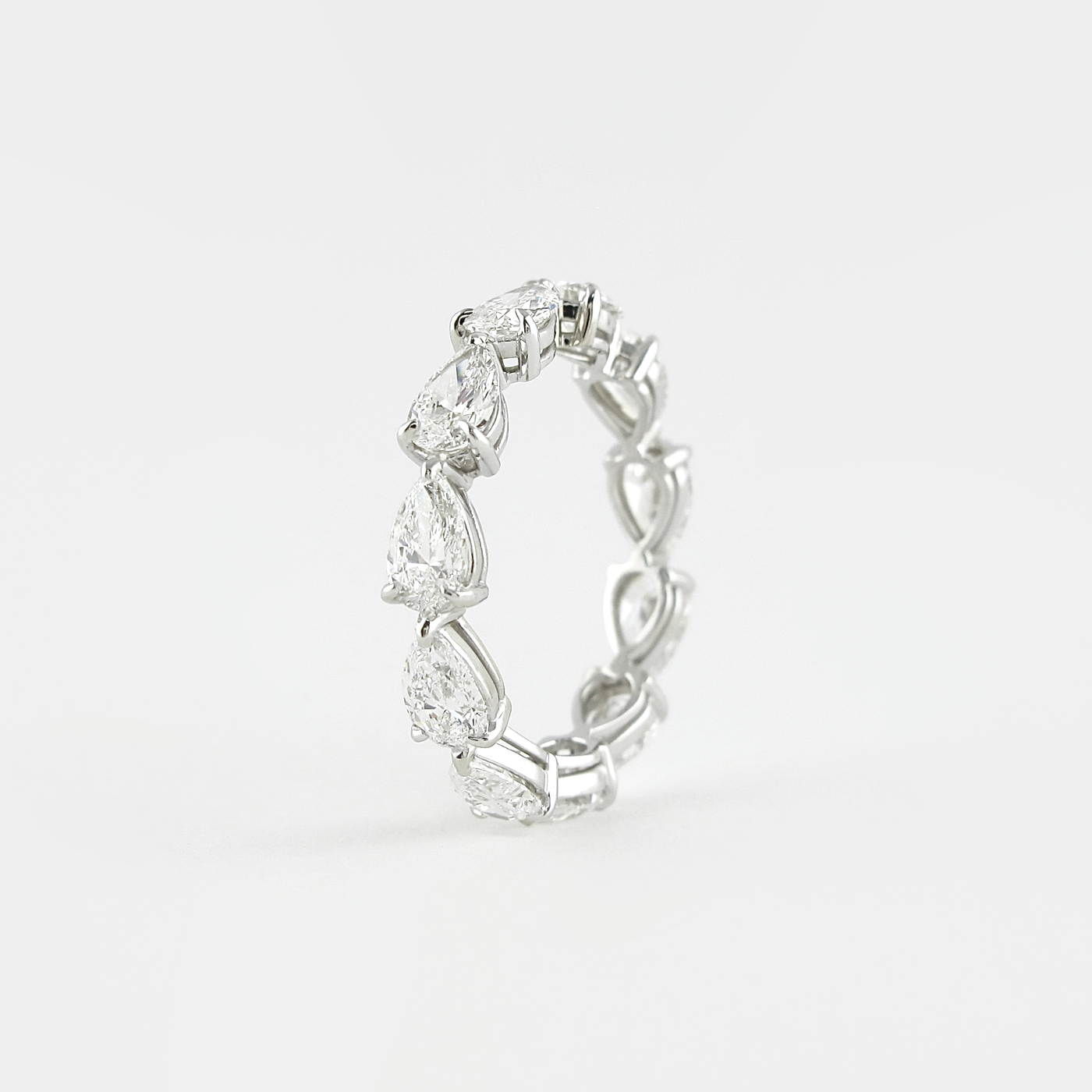 pear-cut-full-eternity-moissanite-wedding-band