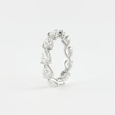 pear-cut-full-eternity-moissanite-wedding-band