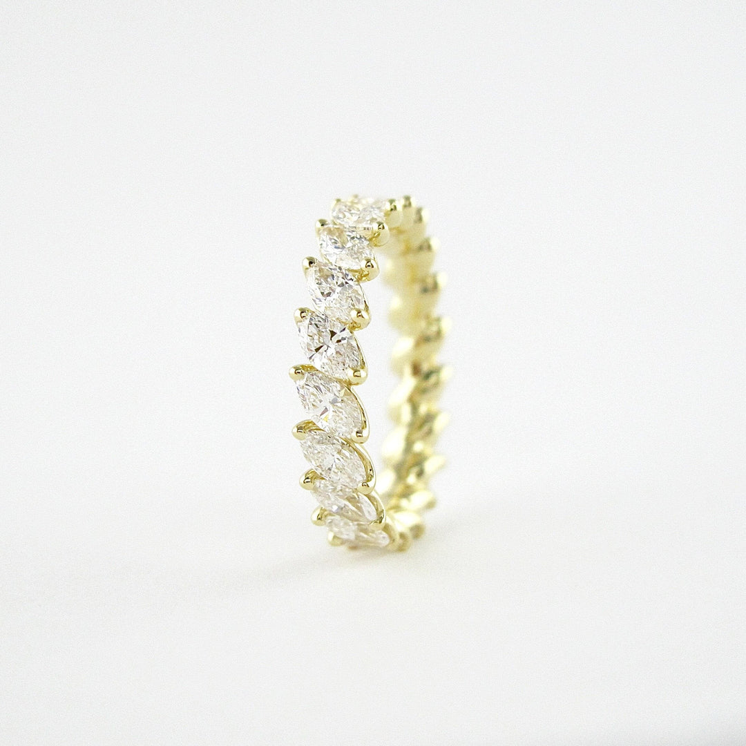 marquise-cut-full-eternity-moissanite-wedding-band-1