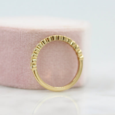 0-22-tcw-round-milgrain-half-eternity-moissanite-wedding-band