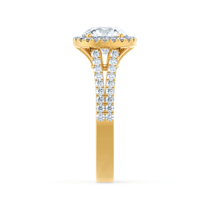 round-shaped-moissanite-halo-split-shank-style-engagement-ring