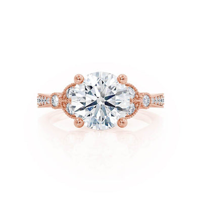 round-shaped-moissanite-cluster-style-engagement-ring-5