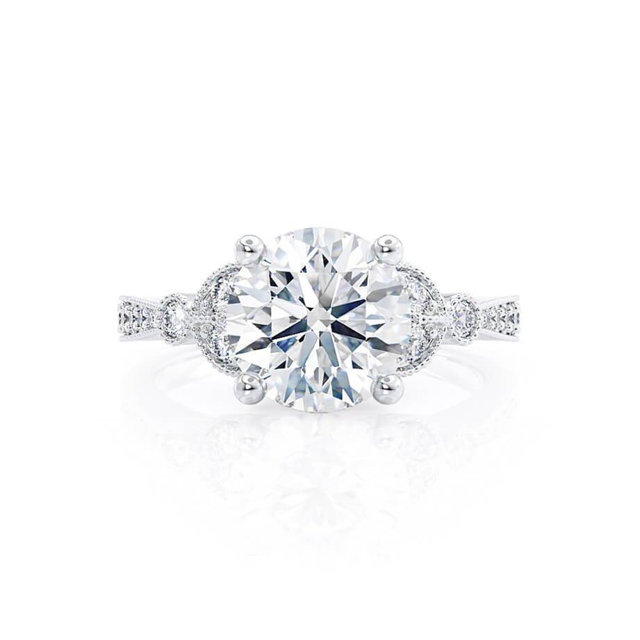 round-shaped-moissanite-cluster-style-engagement-ring-2