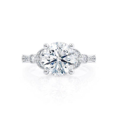 round-shaped-moissanite-cluster-style-engagement-ring-2