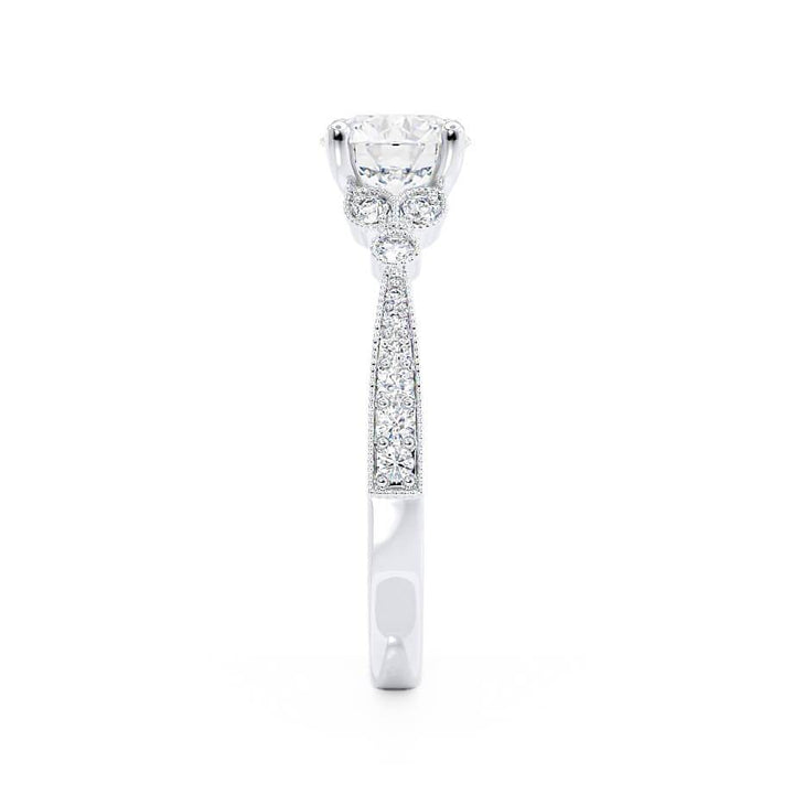 round-shaped-moissanite-cluster-style-engagement-ring-2