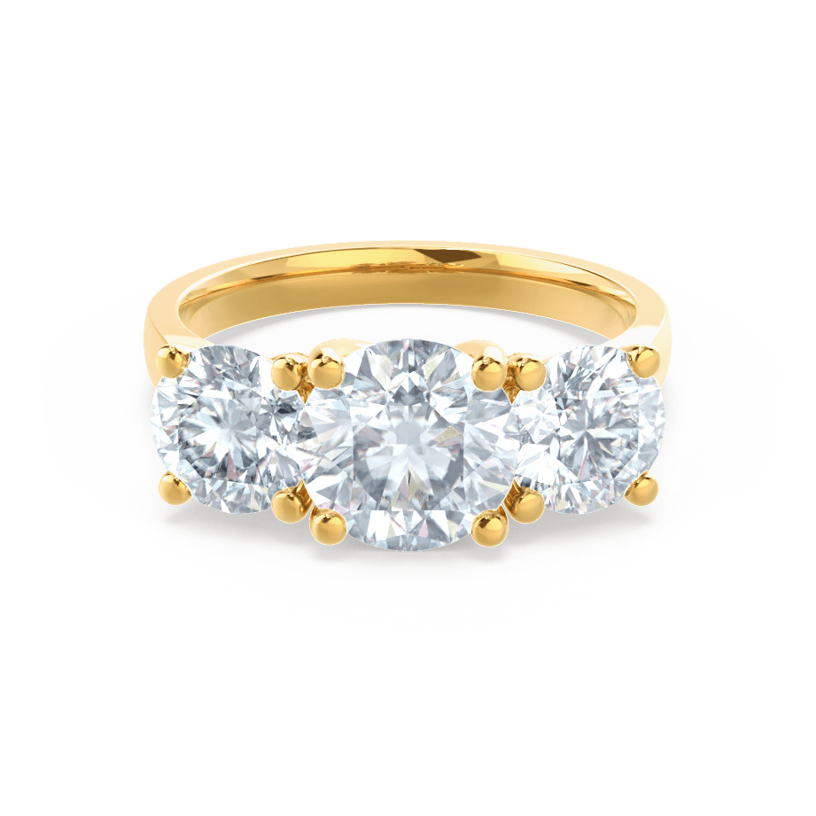 round-shaped-moissanite-three-stone-style-engagement-ring