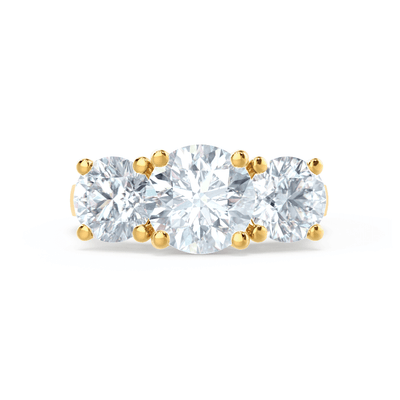round-shaped-moissanite-three-stone-style-engagement-ring