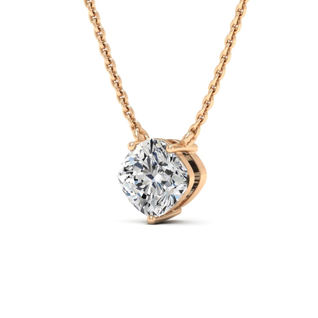Cushion Cut Colleen Diamond Moissanite Necklace
