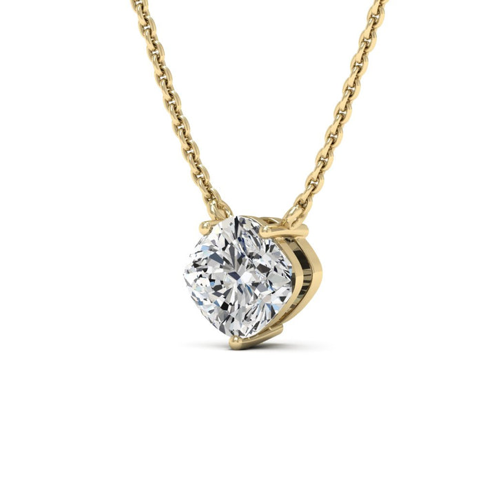 Cushion Cut Colleen Diamond Moissanite Necklace