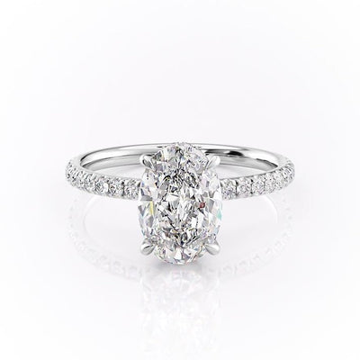 oval-cut-solitaire-pave-setting-moissanite-engagement-ring
