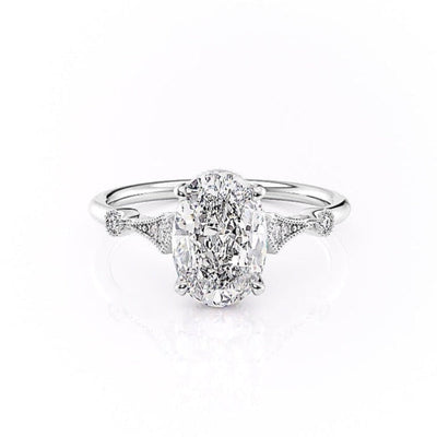 oval-cut-solitaire-milgrain-pave-set-moissanite-engagement-ring