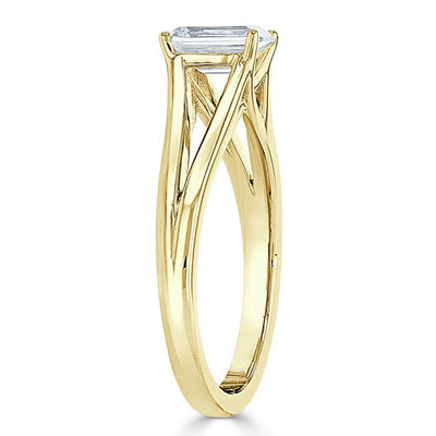 emerald-cut-solitaire-split-shank-moissanite-engagement-ring