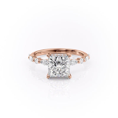 princess-cut-solitaire-pave-setting-moissanite-engagement-ring-3
