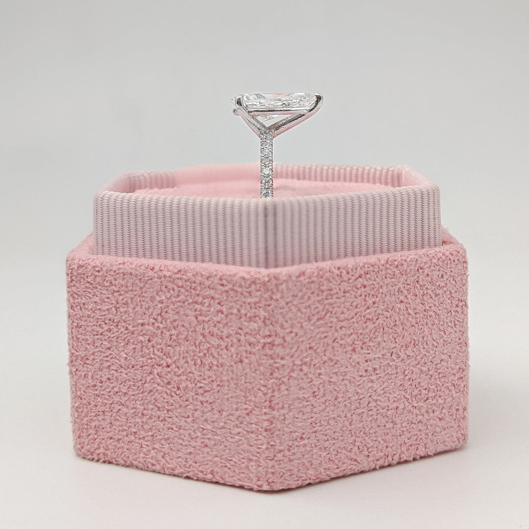 1.70 - 3.50 CT Pear Diamond Pave Style Engagement Ring