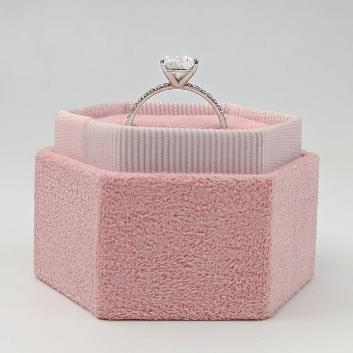 1.70 - 3.50 CT Pear Diamond Pave Style Engagement Ring