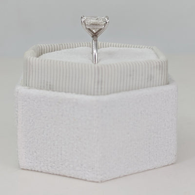 1.81 - 3.0 CT Cushion Diamond Solitaire Engagement Ring