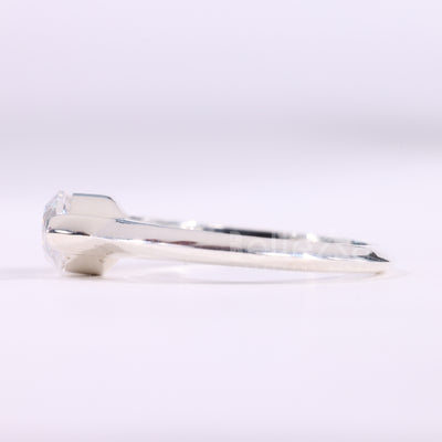 1.50CT East-West Marquise Cut Solitaire Engagement Ring