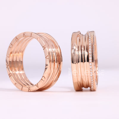 Round Cut Unique Cluster Dimaond Wide Band Wedding Ring Set