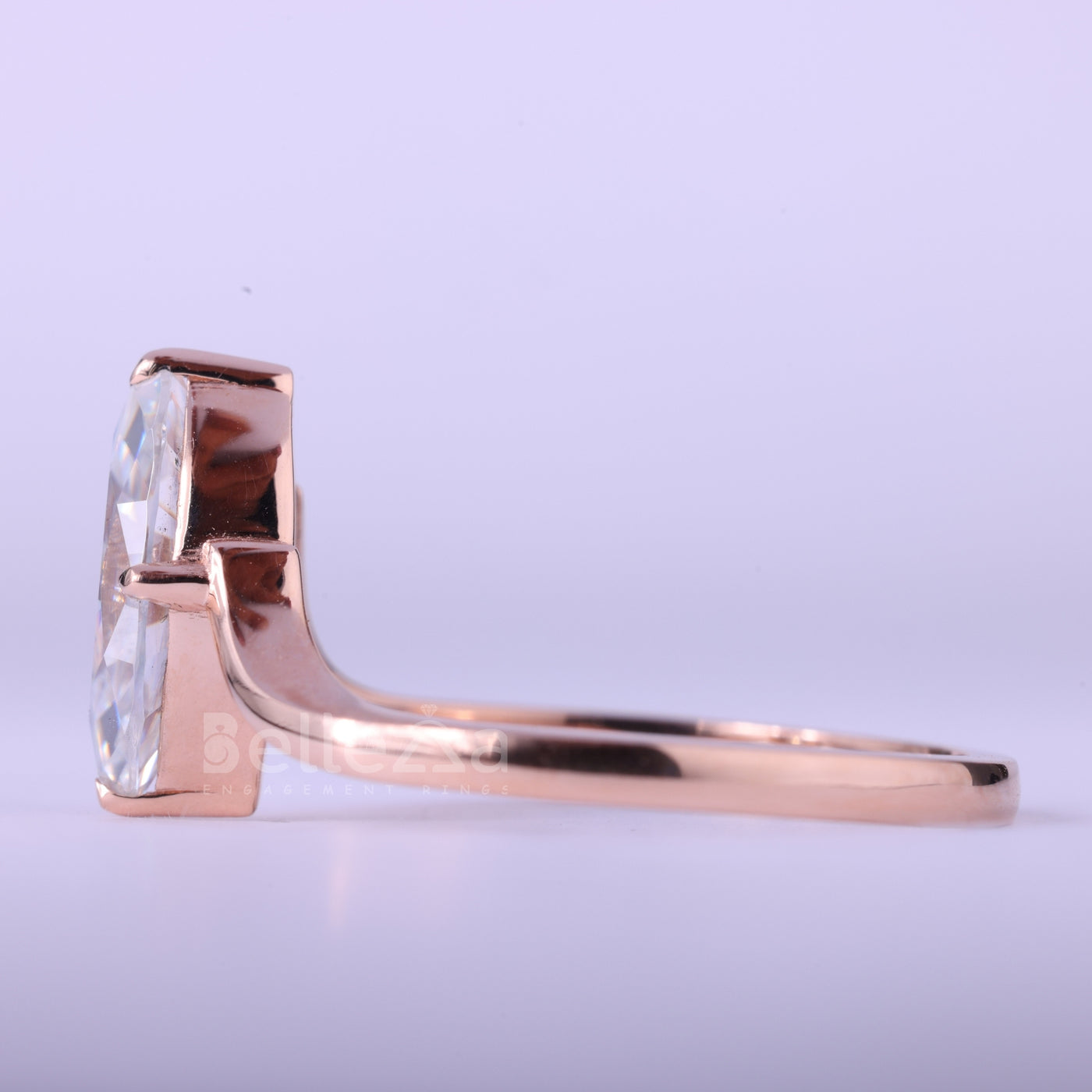 1.50CT Marquise Cut Diamond Unique Solitaire Engagement Ring