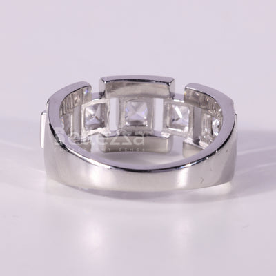 Princess Cut Diamond Unique Wedding Ring For Her