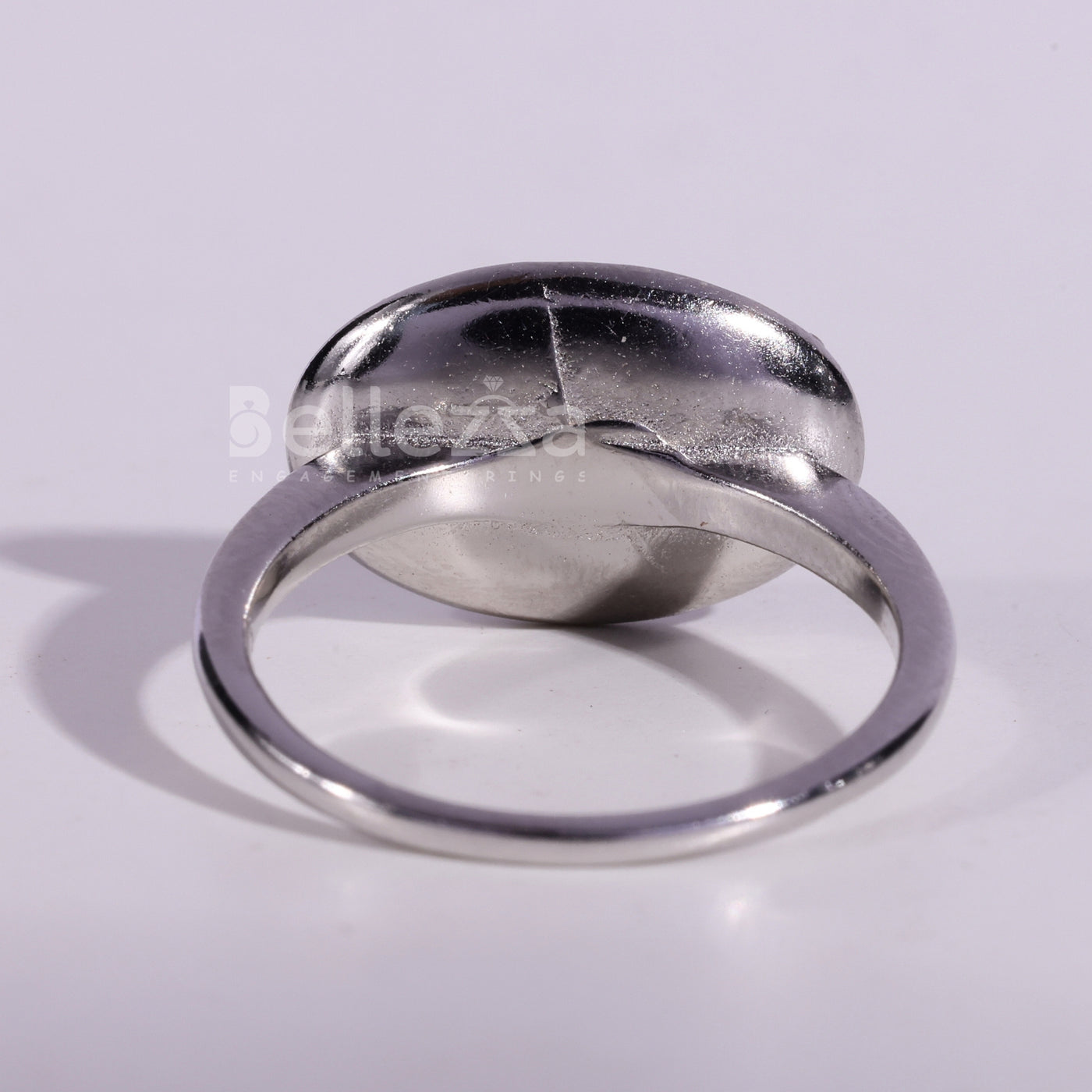 Round Cut Cluster Diamond Moissanite Wedding Ring