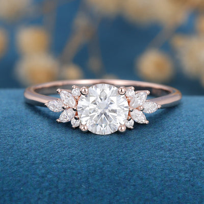1-21-ct-round-shaped-moissanite-cluster-engagement-ring