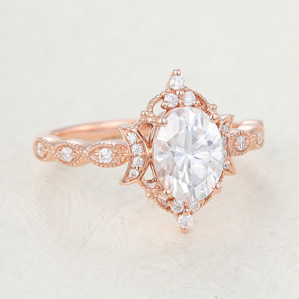 oval-shaped-moissanite-vintage-engagement-ring