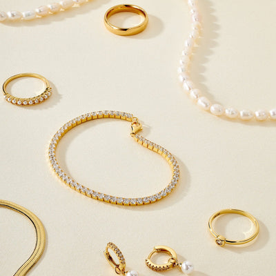 Round Diamond Moissanite Tennis Bracelet For Her