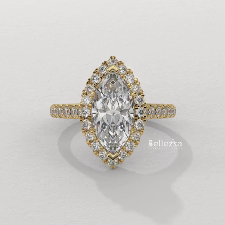 marquise diamond ring setting