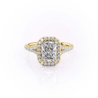 2-1-ct-radiant-cut-halo-split-shank-setting-moissanite-engagement-ring