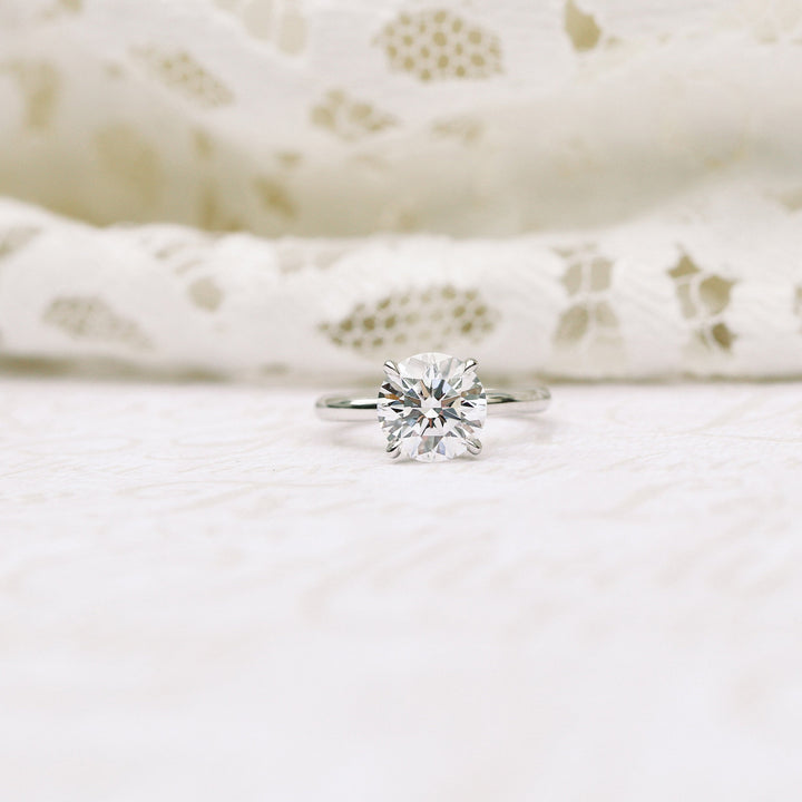 1.75ct Round Brilliant Cut Diamond 14K Gold Engagement Ring