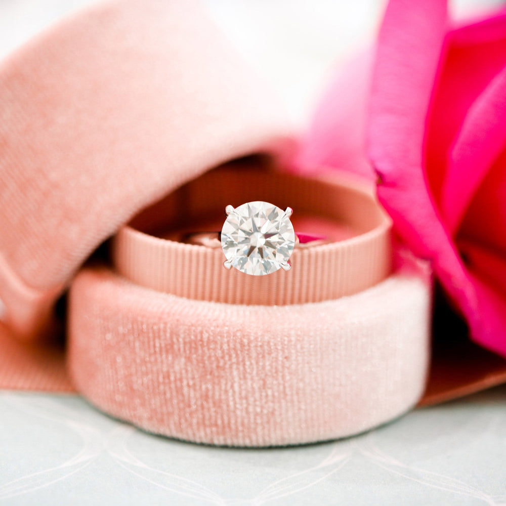 2.75ct Round Brilliant Cut Diamond 14K Gold Engagement Ring